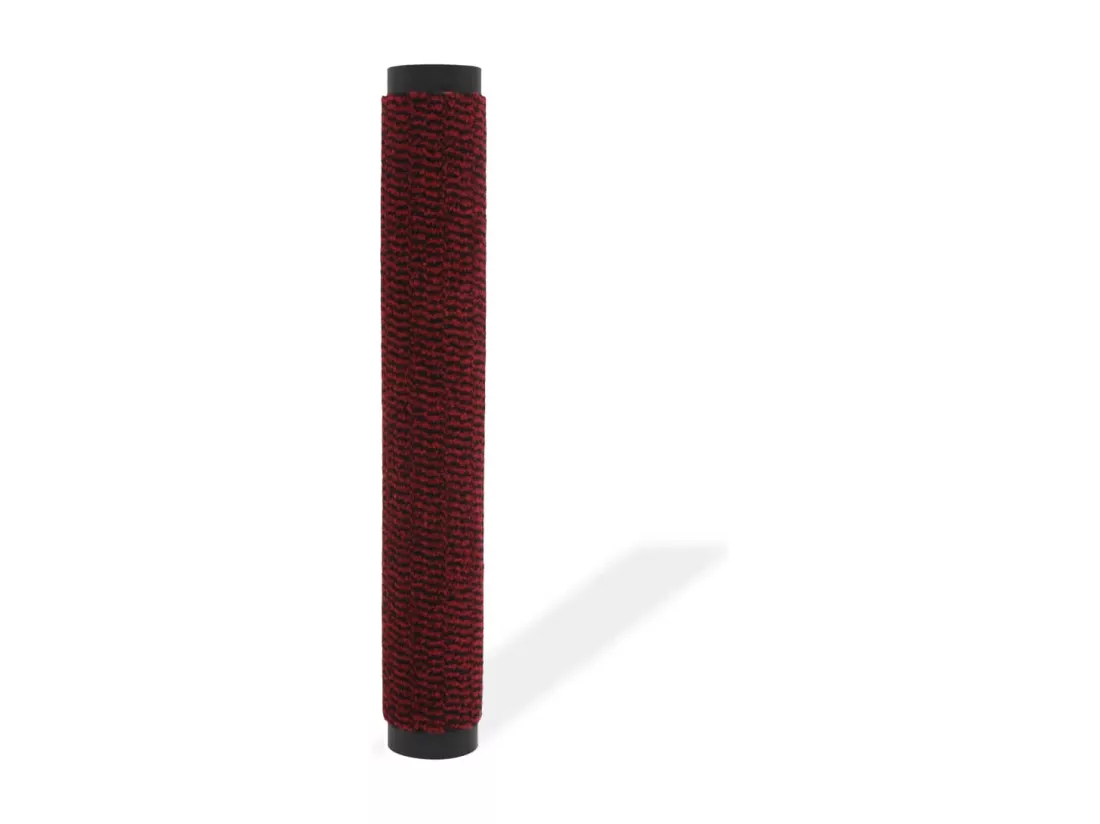 Paillasson rectangulaire 80 x 120 cm Rouge