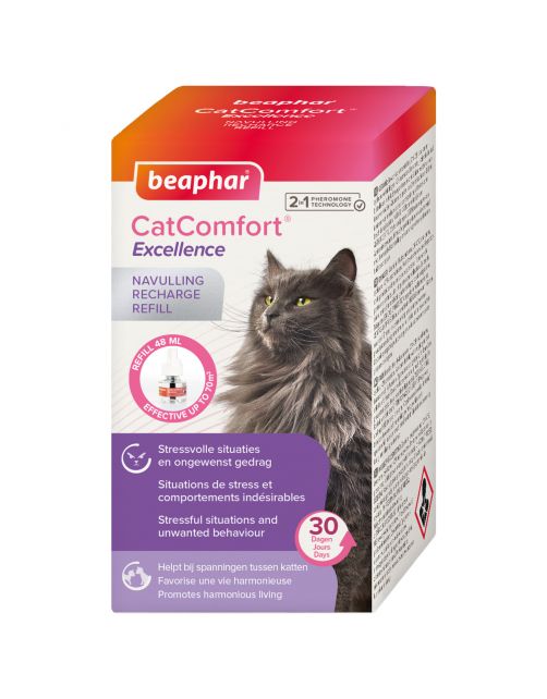 Beaphar Catcomfort Excellence Navulling - Anti stressmiddel - 48 ml
