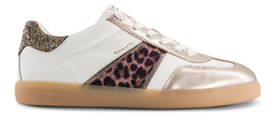 Tamaris Damesko med snøre Leopard 1-23624-43