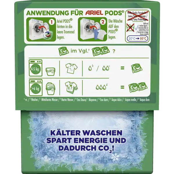 Color+ All-in-1 Pods Waschmittel Flüssig 15WL