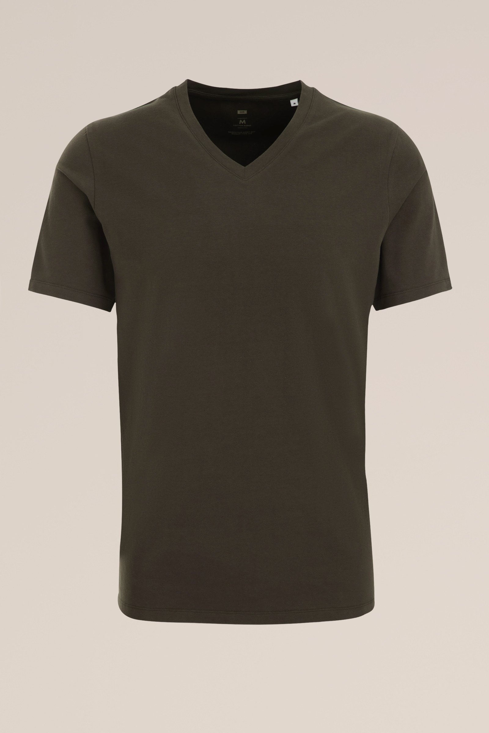 T-shirt WE Fashion Legergroen