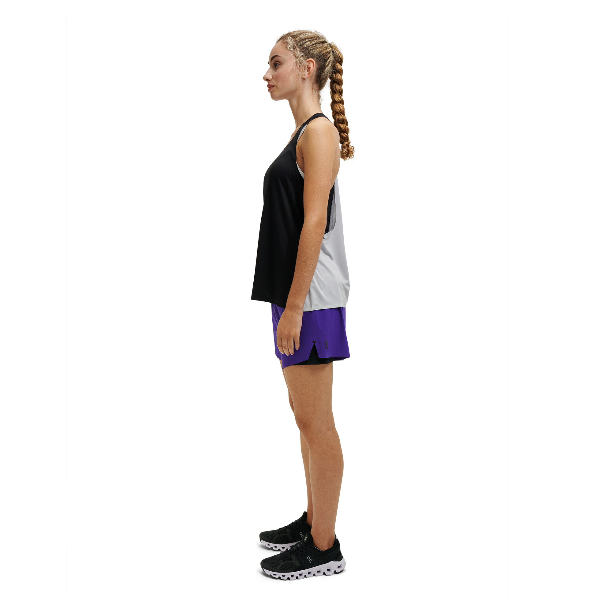 Tank-T Dame Black/Glacier