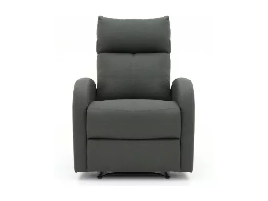 Fauteuil relax ERA relevable manuellement matière PU couleur gris, un fauteuil d'exception
