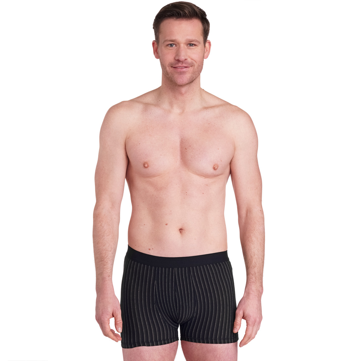 VanVaan Herren Retroshorts mit Streifen schwarz