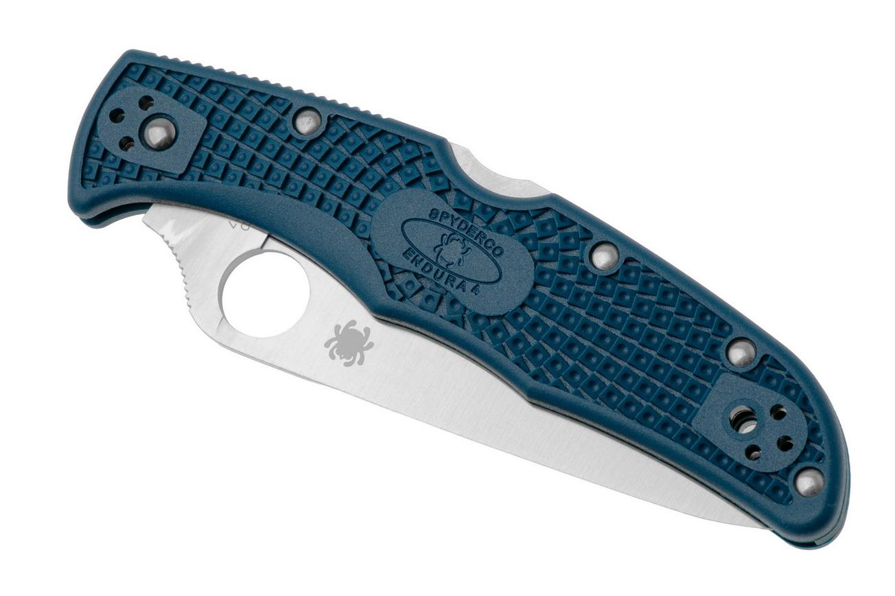 Spyderco Endura 4 CPM SPY27 C10PCBL Cobalt Blue FRN zakmes