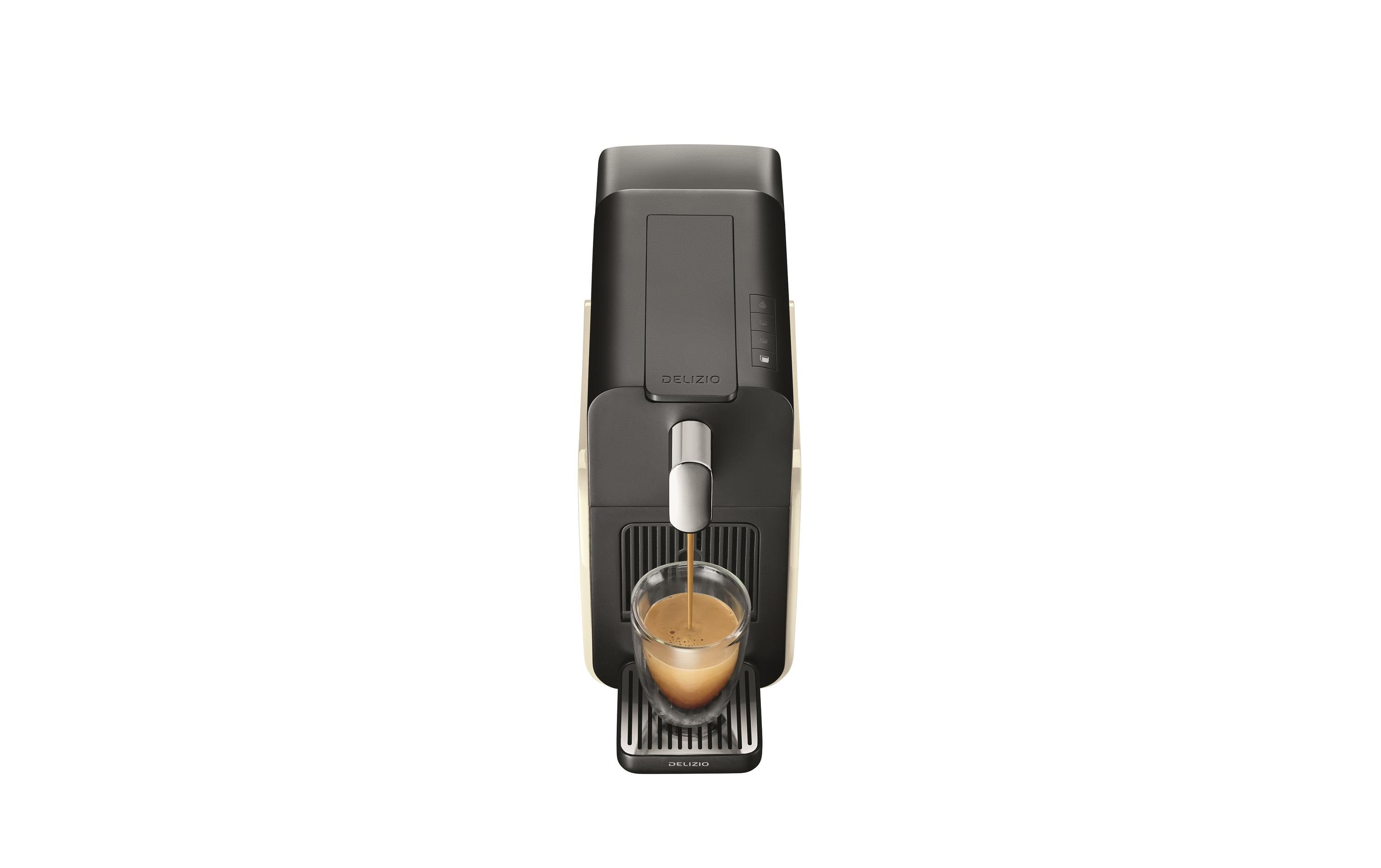 Kapselmaschine Brava Weiss<br>Kaffeemaschine für die Verwendung mit Kapseln des Delizio-Systems