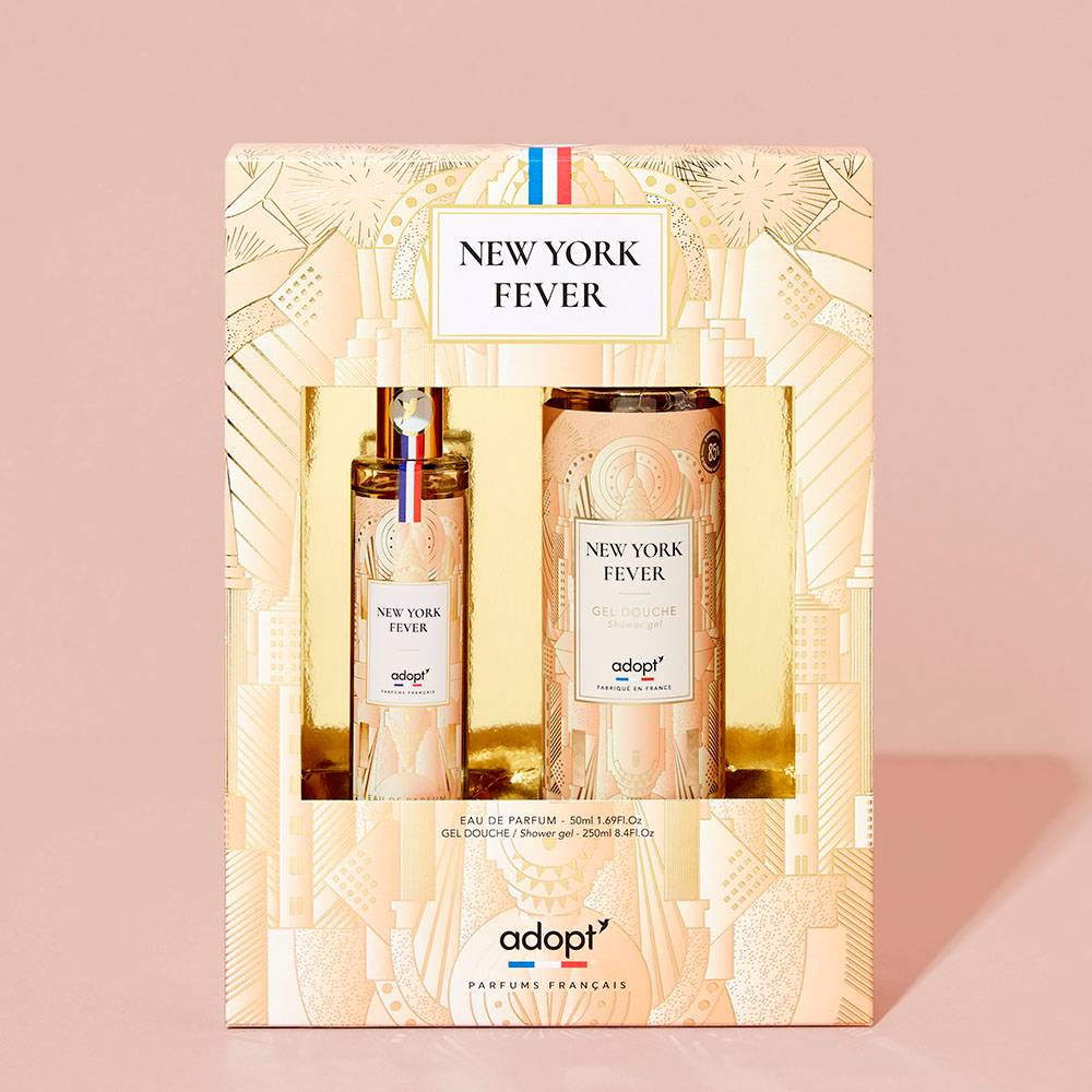 New York fever - Coffret eau de parfum 50ml + gel douche