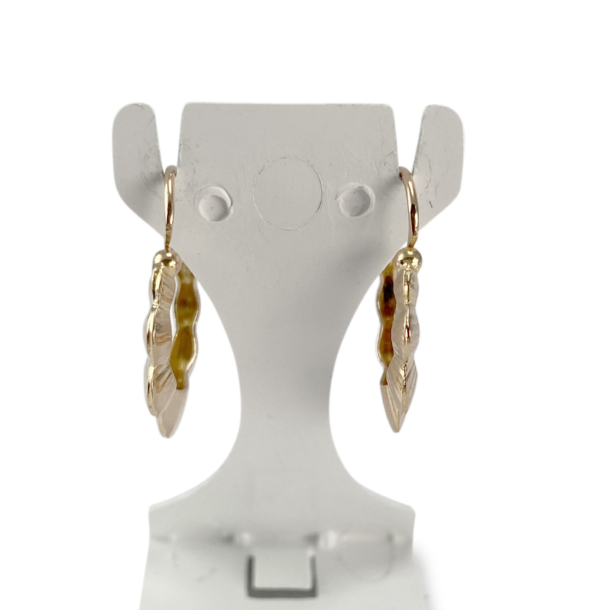 Boucles d'oreilles d'occasion or 750 jaune