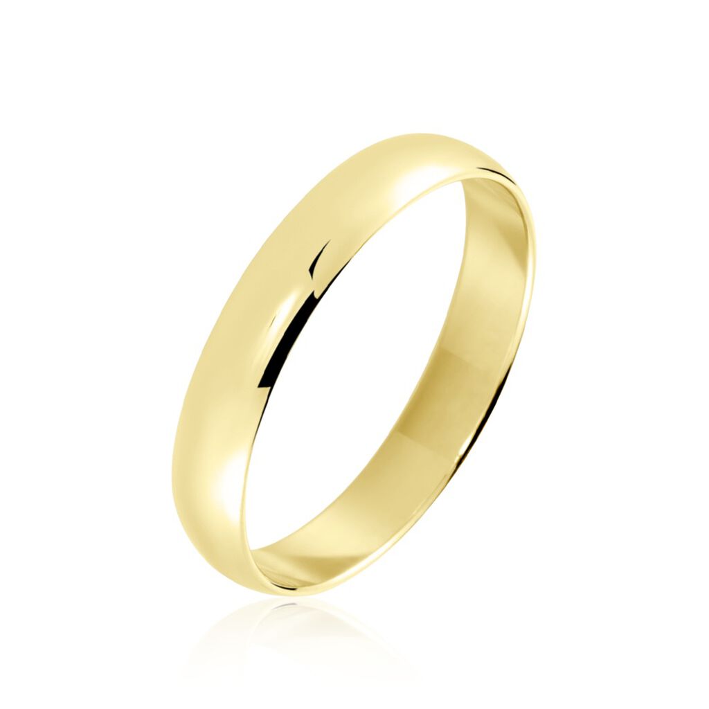 Alliance Meredithe Demi Jonc Classique Or Jaune