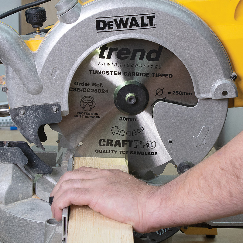 Trend Crosscut cirkelzaagblad voor de afkortzaag 216x30x2,6mm 60T
