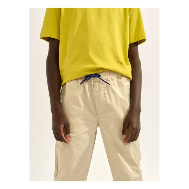 Bellerose Pantalon Droit Chino Pharel  | Ecru