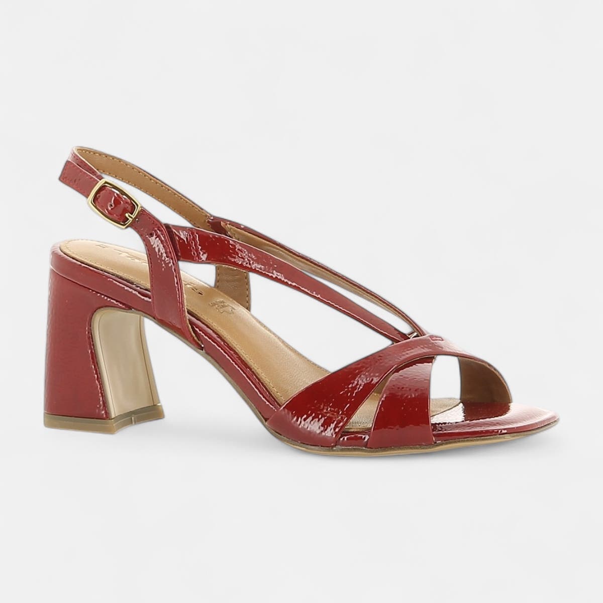 Nu-pieds Femme rouge