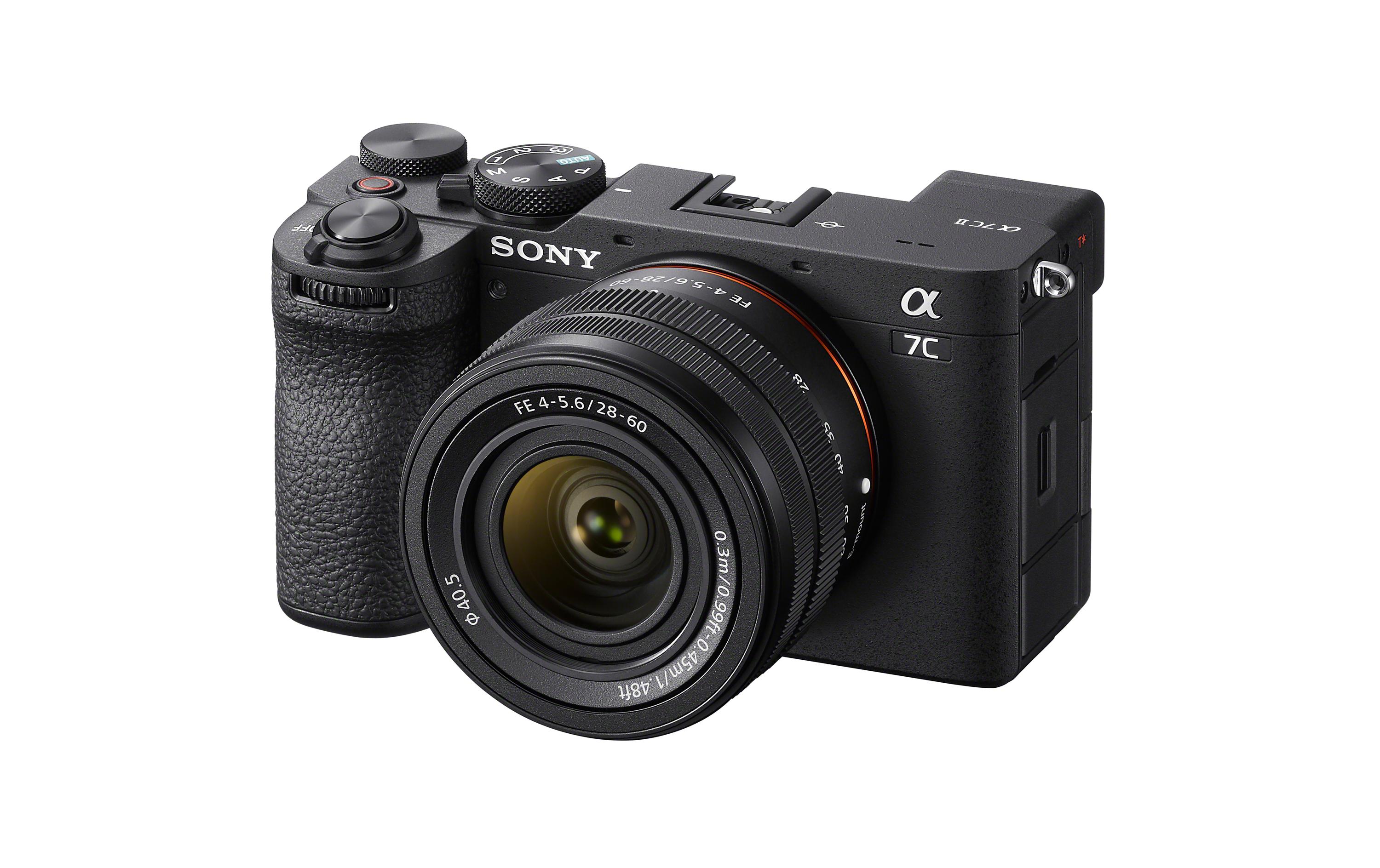Fotokamera Alpha 7CII Kit 28-60mm Schwarz<br>Spiegellose Vollformatkamera (Schwarz) + Sony SEL2860 Kompaktes Standard-Zoomobjektiv