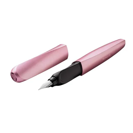 Pelikan Twist® Füller Feder M, Girly Rose universell für Rechts- und Linkshänder Blister