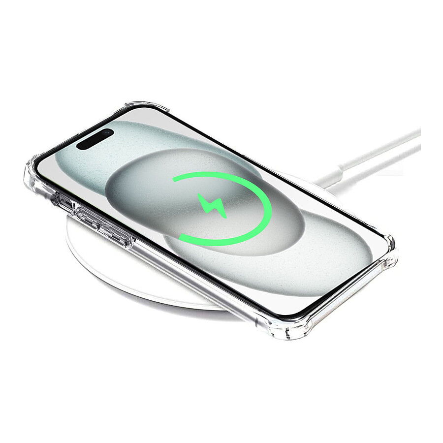 Akashi Coque TPU Angles Renforcés MagSafe - Apple iPhone 15