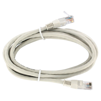 Q-Link UTP kabel CAT6 AWG26 2RJ45 2 meter wit