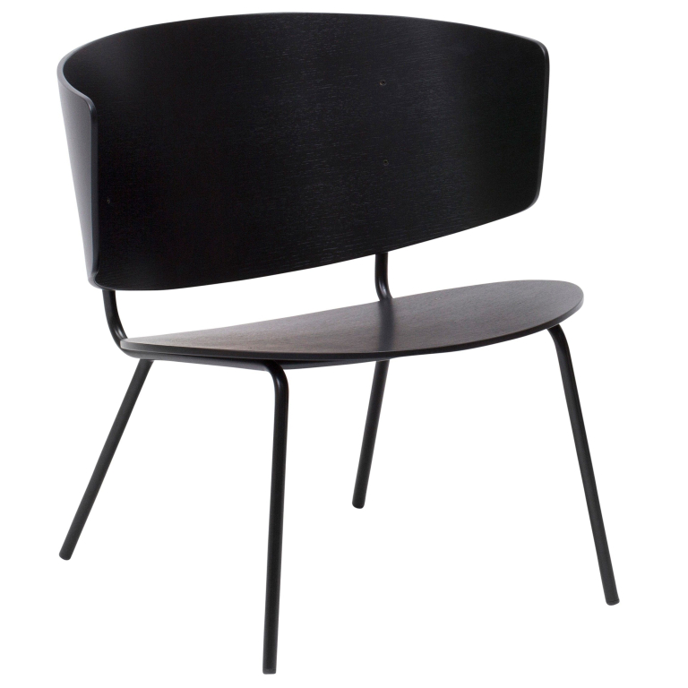 Ferm Living Herman fauteuil zwart