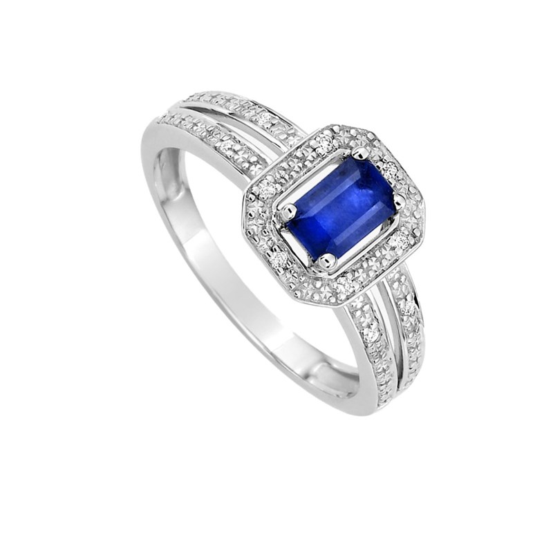 Bague femme - Saphir - Or 18 Carats