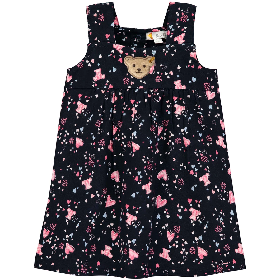 Steiff Girls Kleid, black iris