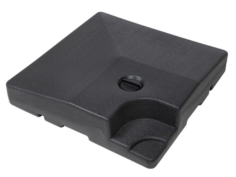 COCON Beschwerer für Sonnenschirme 4 x 20 kg Set aus 4 Ballastplatten zum Beschweren des Sonnenschirms