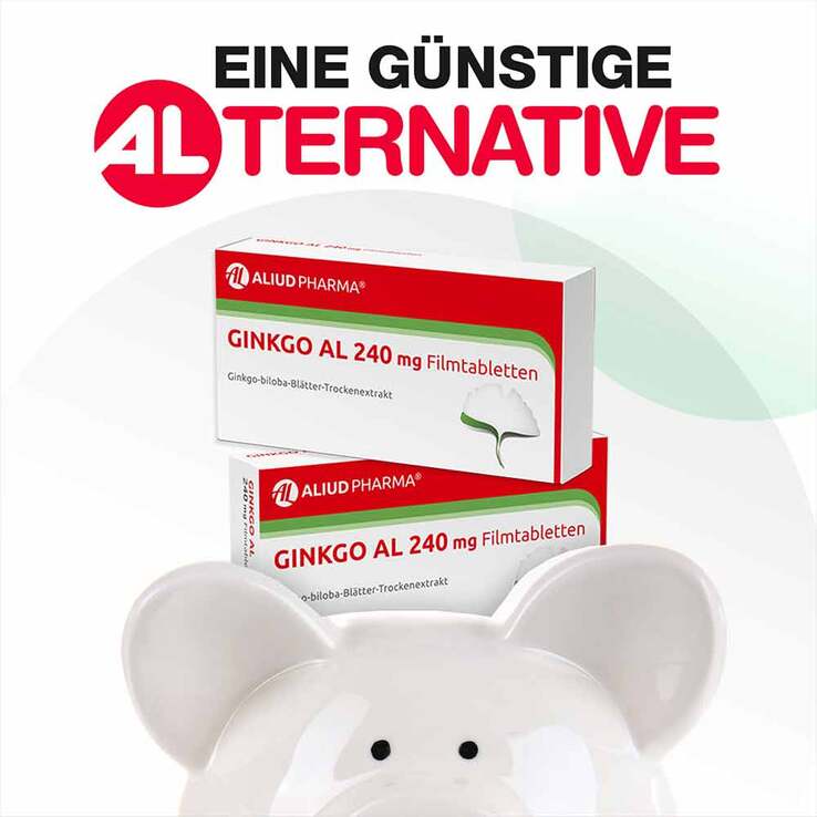 GINKGO AL 240 mg Filmtabletten, 120 St