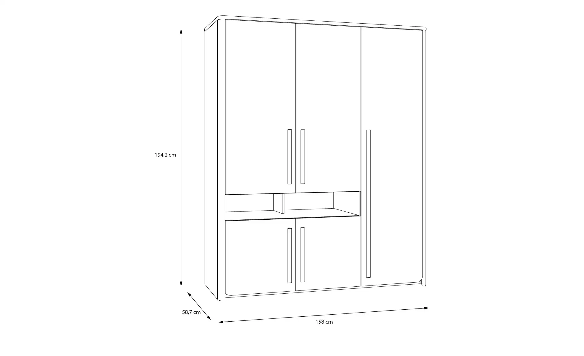 Kleiderschrank  Surfinio