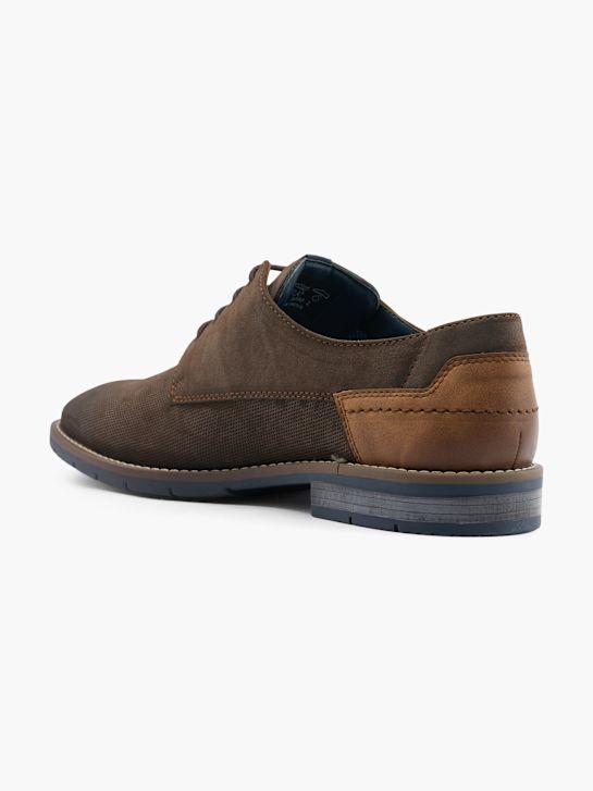 AM SHOE Businessschuh Braun