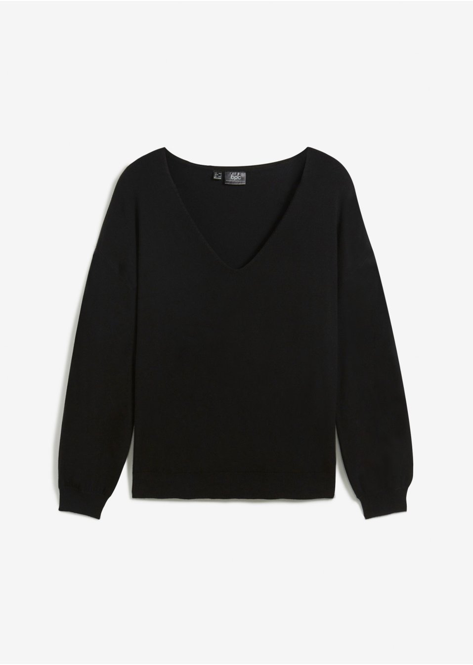 Pull oversize avec décolleté en V plongeant