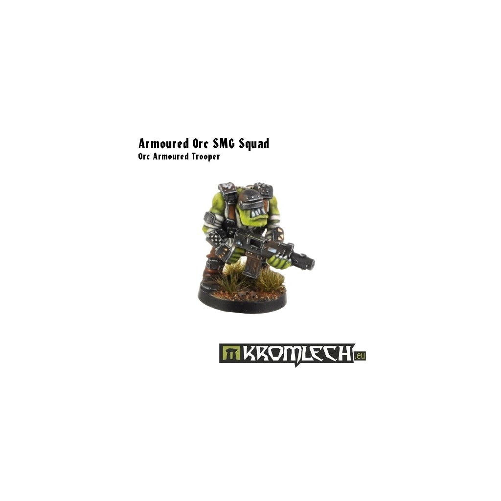Armoured Orc SMG Squad
