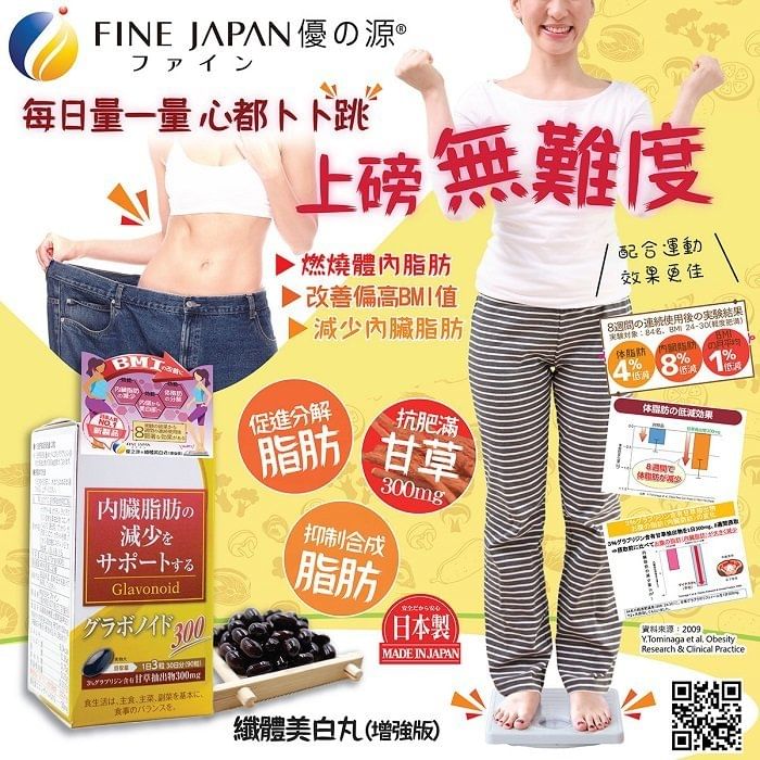 FINE JAPAN - Glavonoid 300 Capsules