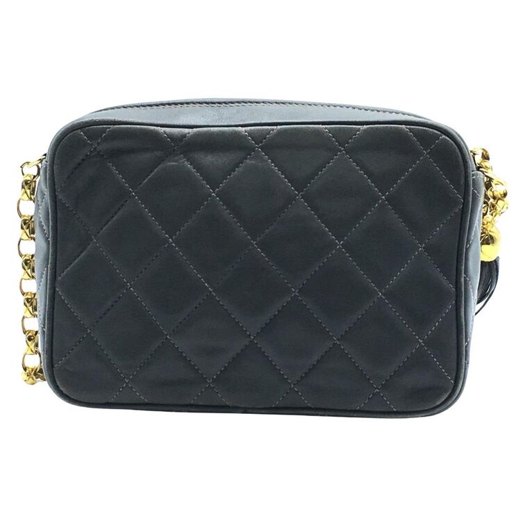 Chanel Vintage Chanel Shoulder Bag Black
