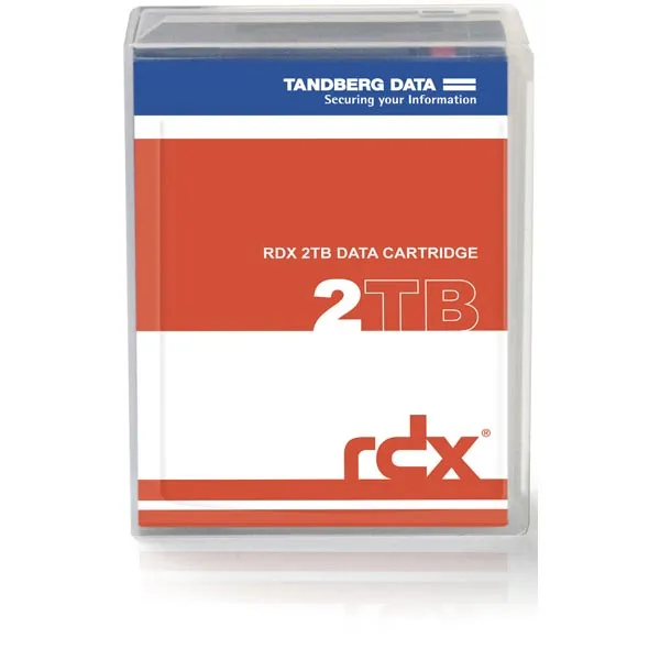 Overland-Tandberg 8731-RDX, RDX-patron, RDX, 2 TB, Sort, RDX QuikStor, 150 MB/s