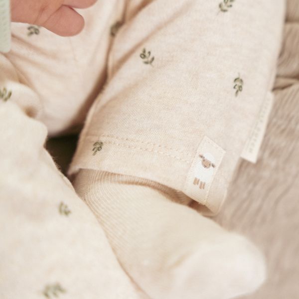 Little Dutch Newborn NOOS Little Farm - Legging maat 50 - Green Leaves