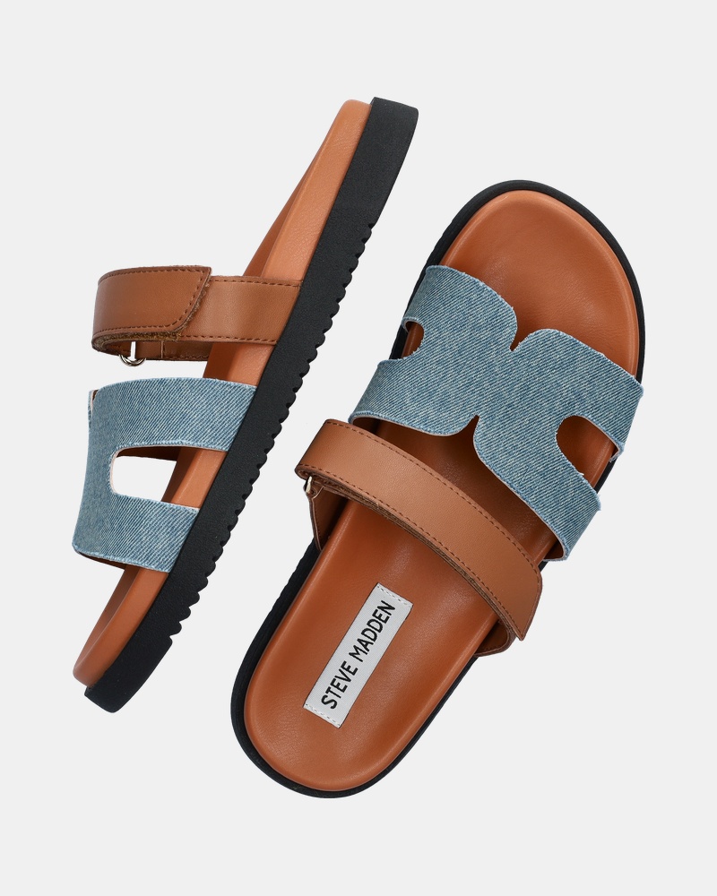 Steve Madden Missile Sandalen  - blauw