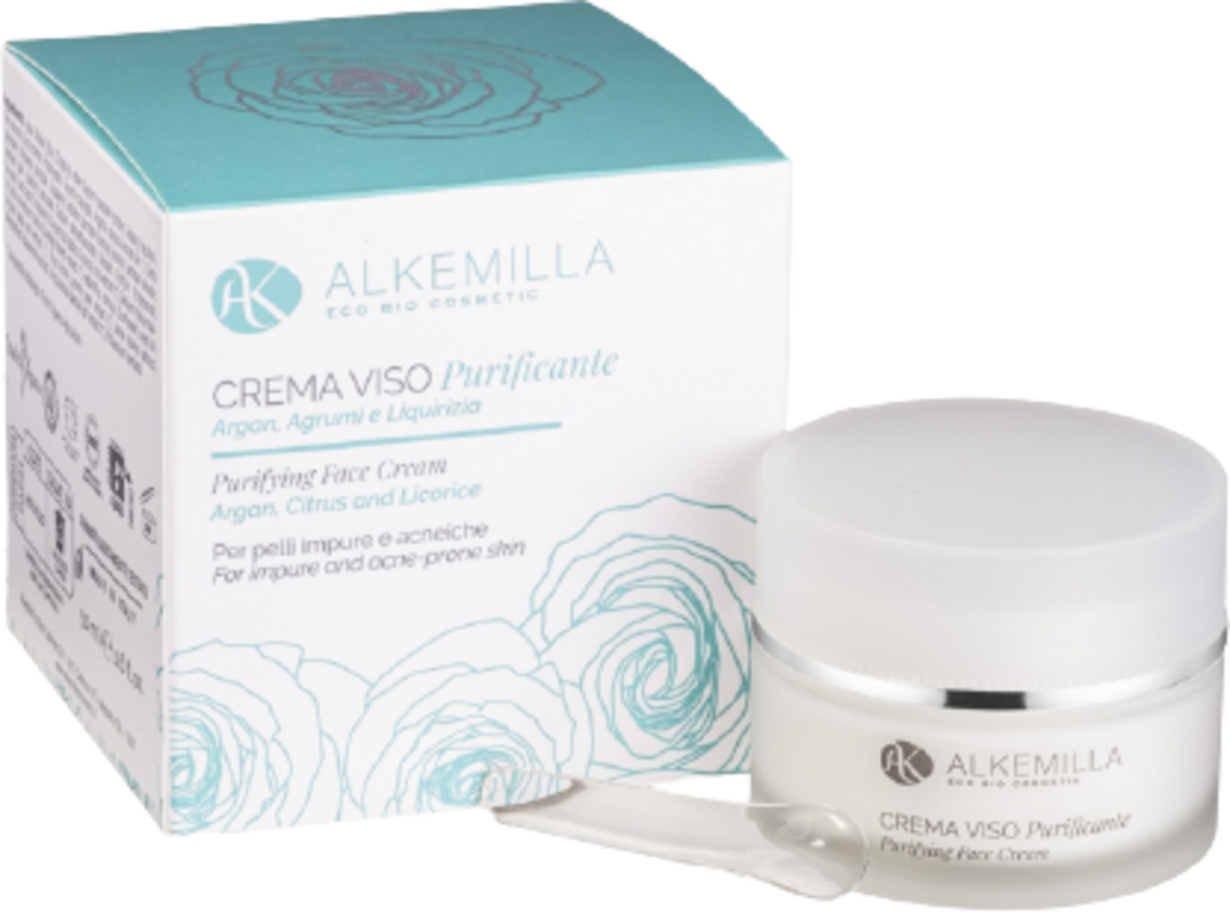 Alkemilla Eco Bio Cosmetic  Klärende Gesichtscreme, 50 ml