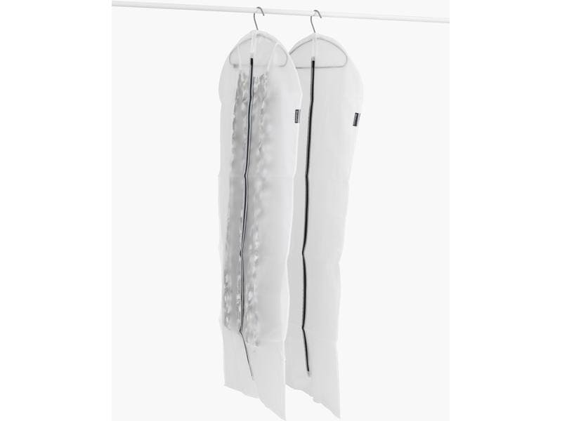 Brabantia Kleiderschutzhülle L 60 cm x 135 cm, 2 Stück Bekleidungsschutzhüllen