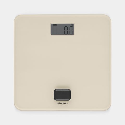 Personenweegschaal, met dynamo - Soft Beige
