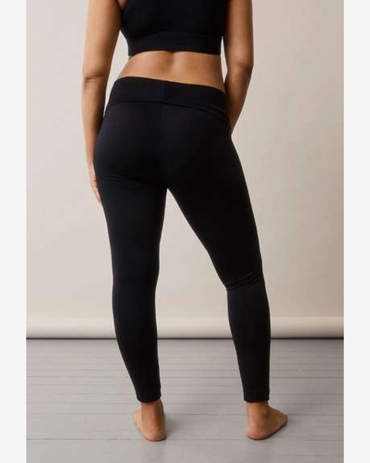 Gravid Leggings – Stretchy & Behagelig – Sømløs