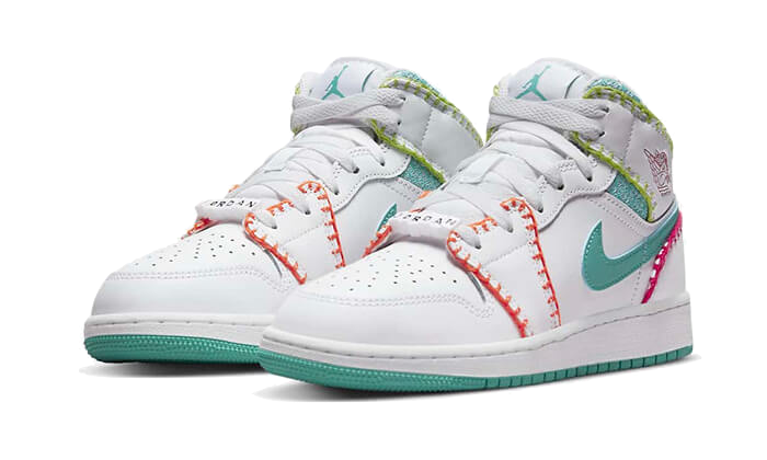 Air Jordan 1 Mid Multi Knit - 48h Delivery