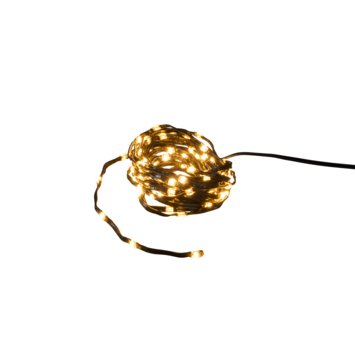 Konstsmide lichtsnoer Shineline met 100 LED lampjes extra warm wit licht 5 meter