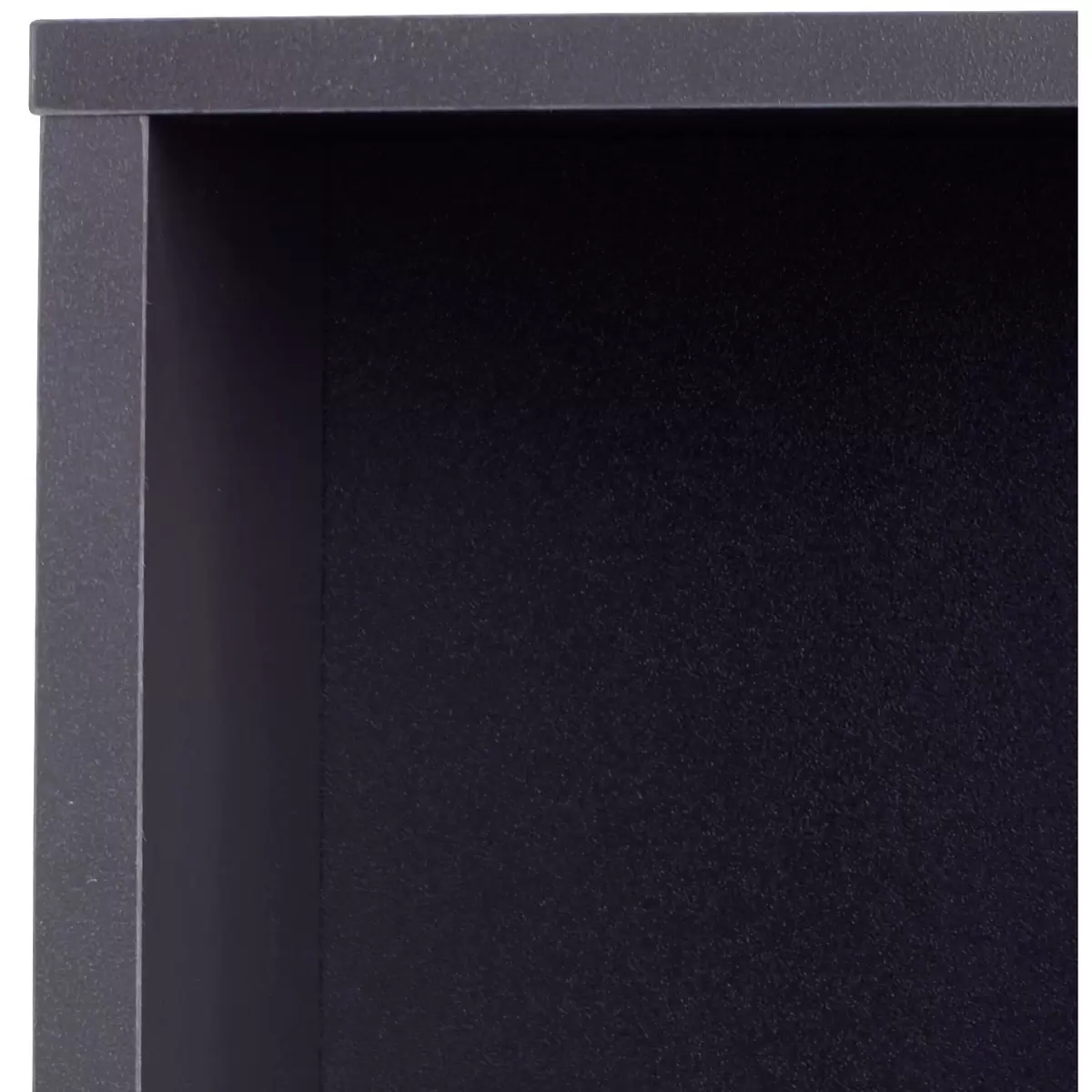 Regal Box Dunkelgrau