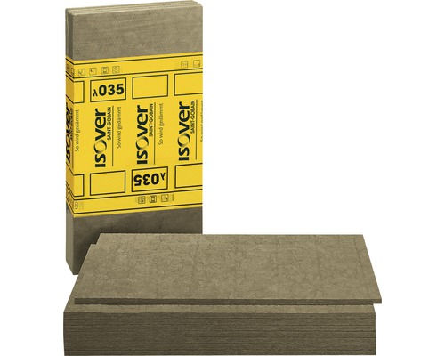 ISOVER Acoustic EP2 dekvloerisolatieplaat, contactgeluidsisolatie voor zwevende dekvloeren, warmtegeleidingsgroep 035, 1200 mm x 625 mm x 20 mm