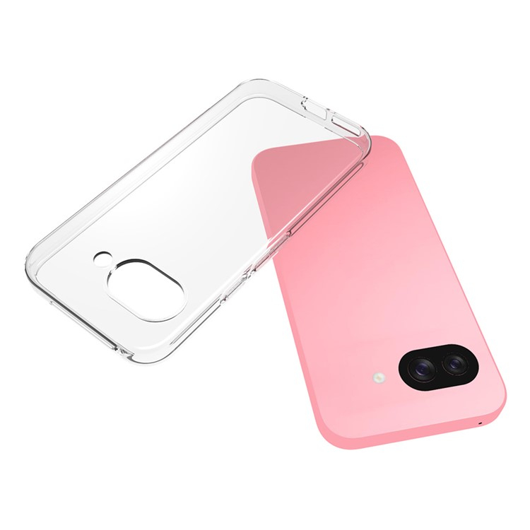 Google Pixel 9a Gummi Case Hülle Slim Design 1.0 mm - Transparent