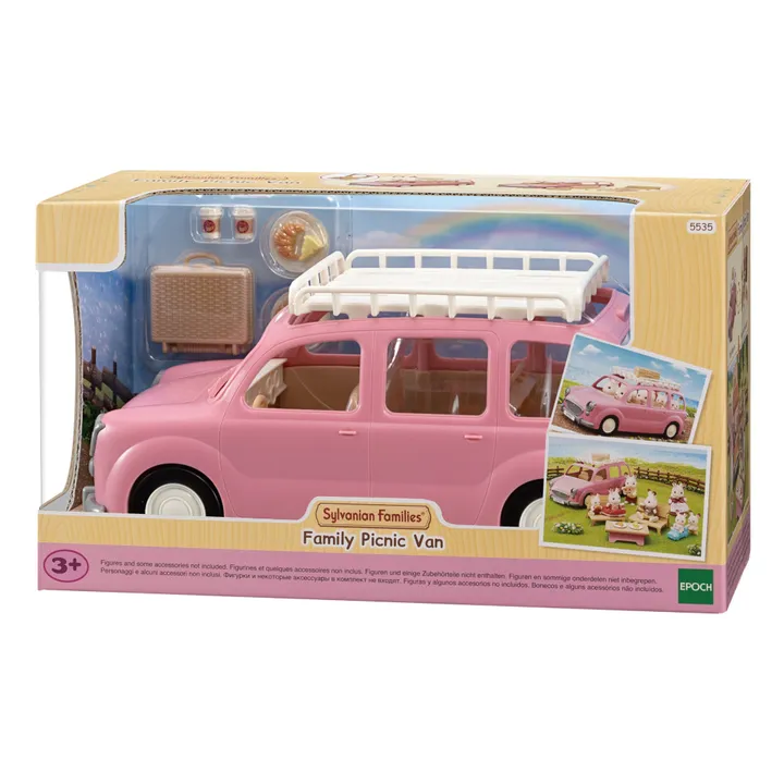 Sylvanian Families Le monospace rose et set de pique-nique