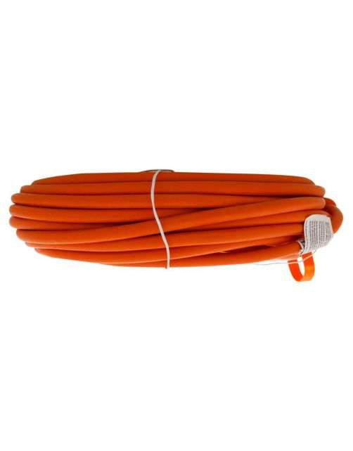 Exin Verlengsnoer 2x1.5 Swd - Elektra - 20 m Oranje Spatwaterdicht