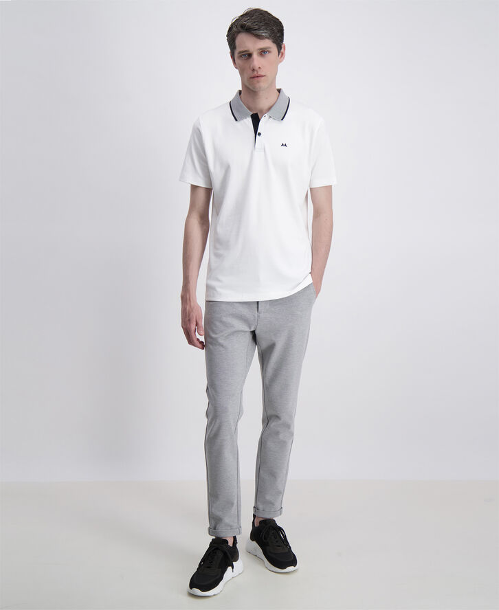 Lindbergh Cropped bukser m. stretch Lt. grey