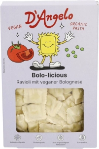 D'Angelo Ravioli vegane Bolognese, 250 g