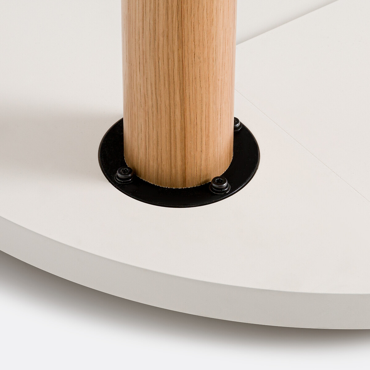 LA REDOUTE INTERIEURS<br>Conjunto de 4 pés de mesa, folheados, Alzar