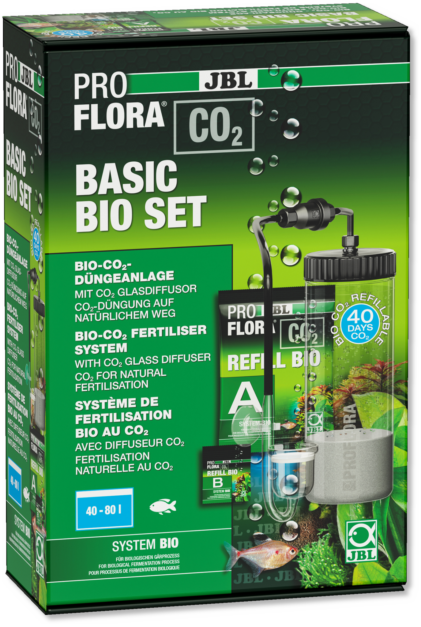 JBL Proflora Co2 Basic Bio Set | CO2-installatie