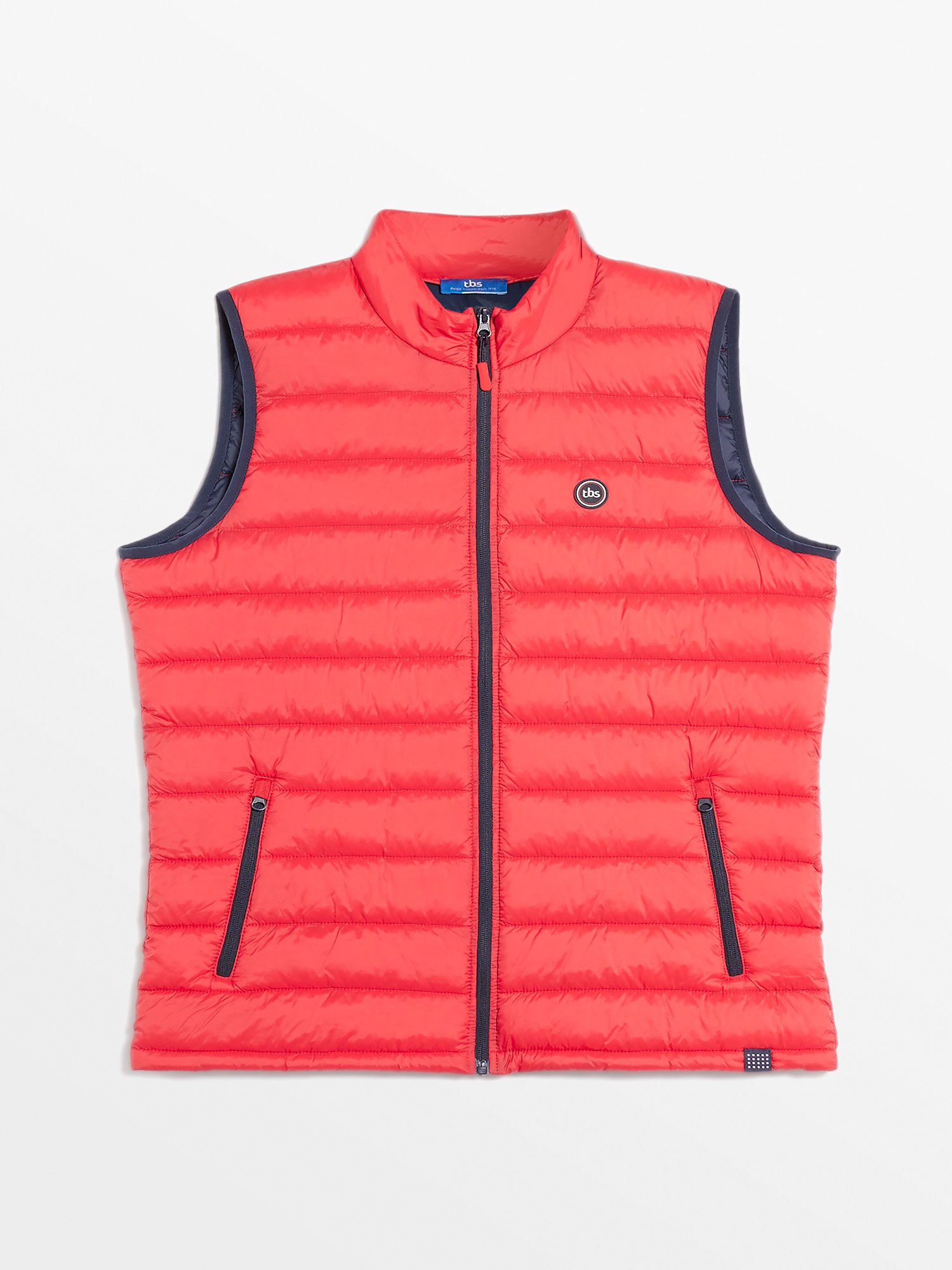 Doudoune Homme Sans Manches Rouge